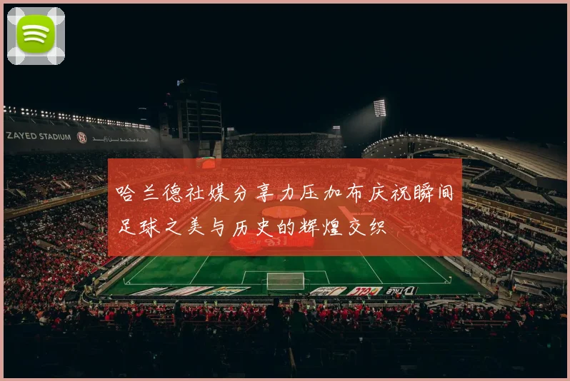 哈兰德社媒分享力压加布庆祝瞬间足球之美与历史的辉煌交织
